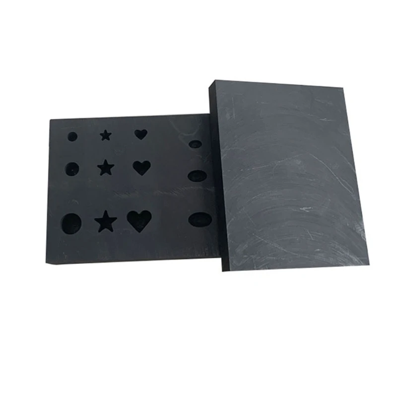 Y1UE Reliable Graphite Mould Graphite Grooves Mold Effective Graphite Melting Moulds Great for Crafting Jewelry and Metal Art
Y1UE Reliable Graphite Mould Graphite Grooves Mold Effective Graphite Melting Moulds Great for Crafting Jewelry and Metal Art