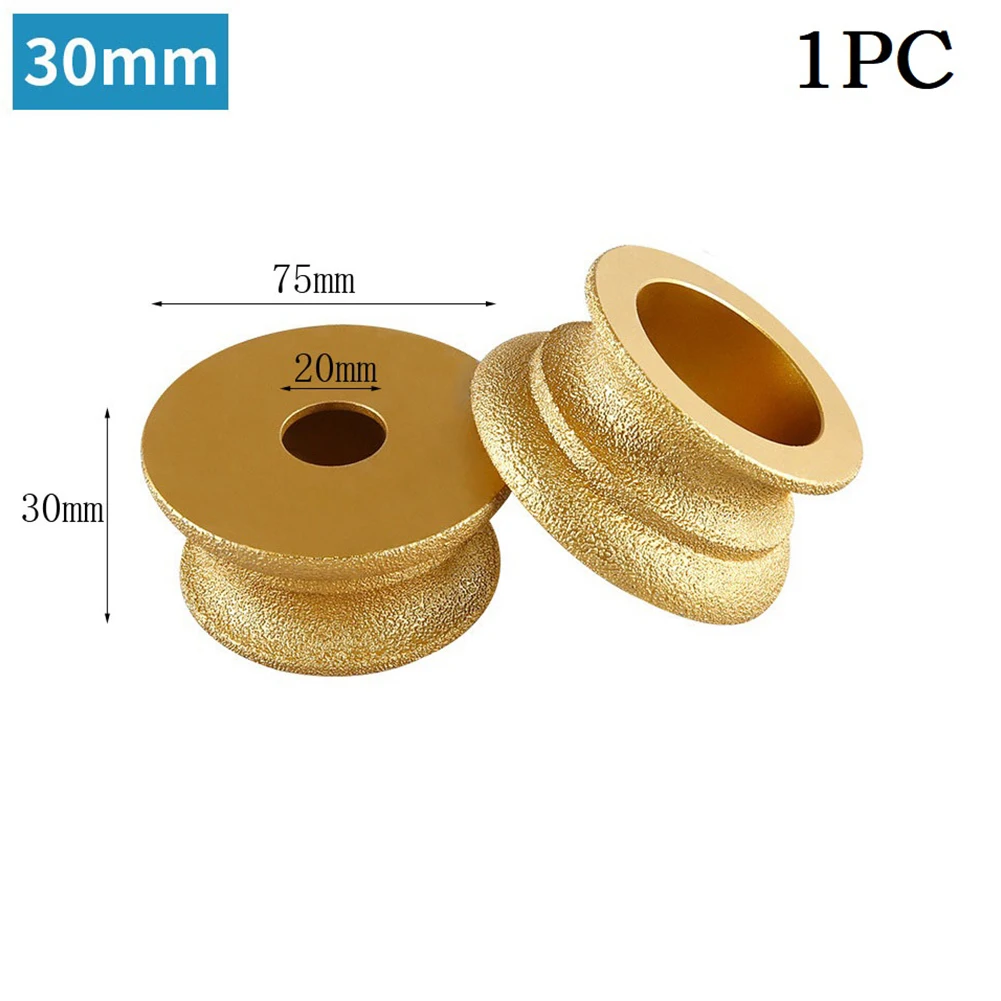 20mm Bore Dia 75mm Vacuum Brazed Diamond Grinding Wheel Edge Profile Abrasive For Marble Granite Grinding Disc
20mm Bore Dia 75mm Vacuum Brazed Diamond Grinding Wheel Edge Profile Abrasive For Marble Granite Grinding Disc