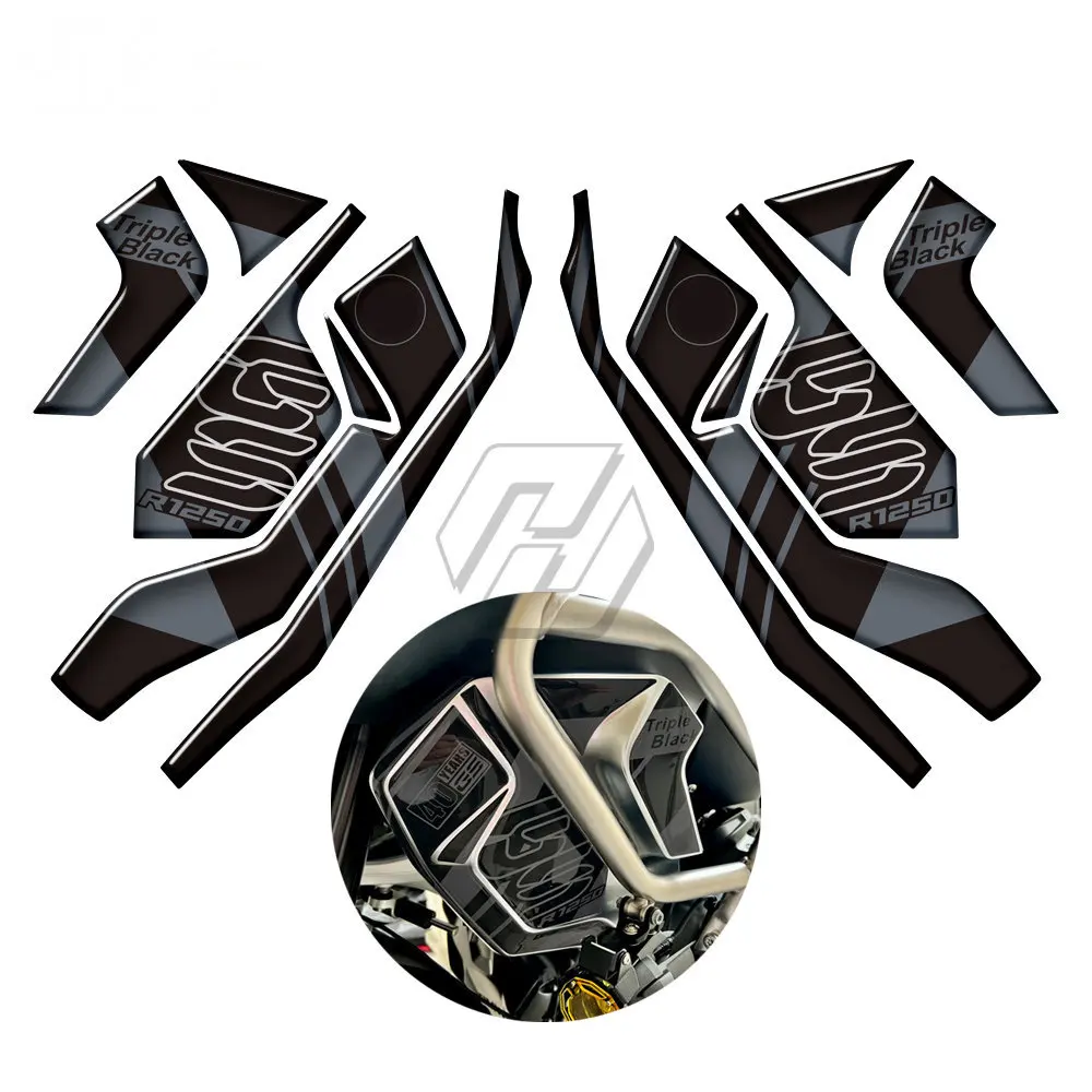 3D резиновая наклейка на радиатор мотоцикла для BMW R1250GS Adventure 2019-2023 40 лет GS Triple Black
3D резиновая наклейка на радиатор мотоцикла для BMW R1250GS Adventure 2019-2023 40 лет GS Triple Black