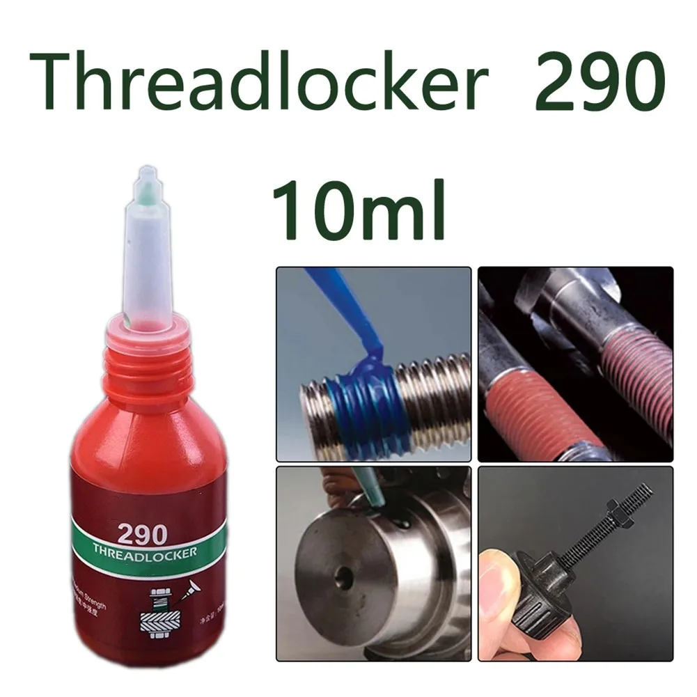10ml Medium And High Strength Threadlocker Green Threadlocker Adhesive 290 For Locking And Sealing Of Threaded Fastener USE
10ml Medium And High Strength Threadlocker Green Threadlocker Adhesive 290 For Locking And Sealing Of Threaded Fastener USE