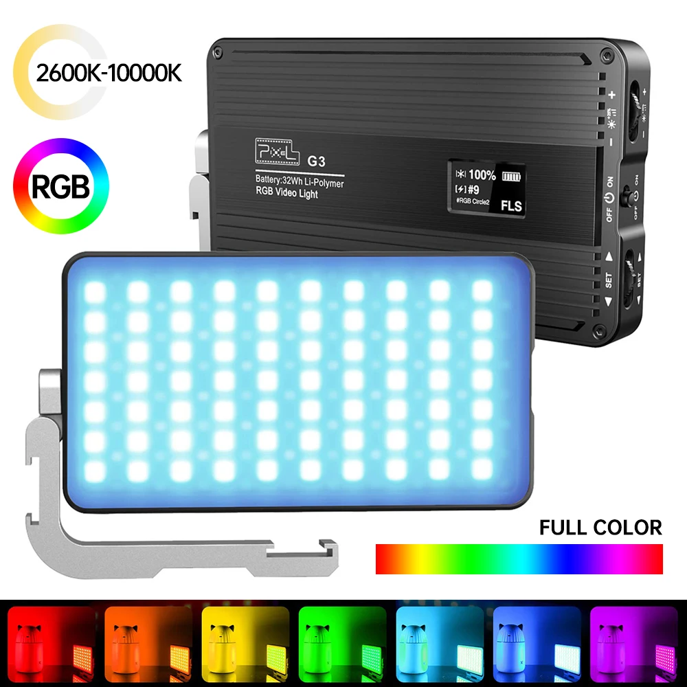 Pixel G3 RGB светильник со встроенной фотовспышкой PK Pixel G1S Godox M1 для живой фотографии студийная лампа
Pixel G3 RGB светильник со встроенной фотовспышкой PK Pixel G1S Godox M1 для живой фотографии студийная лампа
