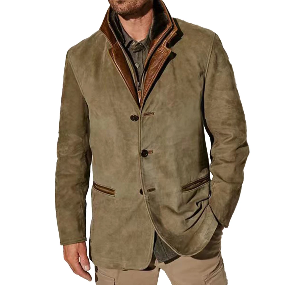 Mens Casual Trench Coat Slim Fit Overcoat Vintage Style Long Sleeve Jacket Classic Lapel Perfect for Fall and Dating
Mens Casual Trench Coat Slim Fit Overcoat Vintage Style Long Sleeve Jacket Classic Lapel Perfect for Fall and Dating