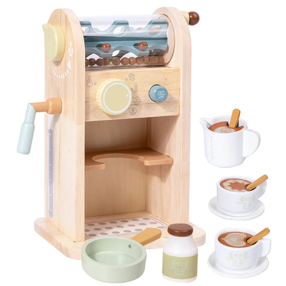 Wooden Coffee Maker Machine Playset Role Play Kitchen Coffee Machine Playset Toy Pretend Play Toys For Kids
Wooden Coffee Maker Machine Playset Role Play Kitchen Coffee Machine Playset Toy Pretend Play Toys For Kids