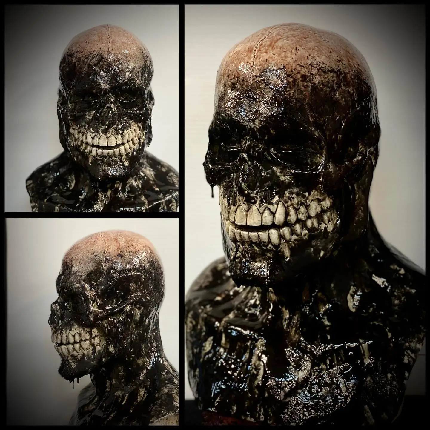 Halloween Zombie Skull Mask Creepy Over Head Latex Masks Horror Skeleton Halloween Cosplay Costume Props
Halloween Zombie Skull Mask Creepy Over Head Latex Masks Horror Skeleton Halloween Cosplay Costume Props