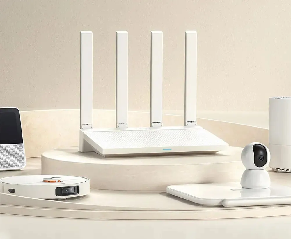 2024 NEW Original Xiaomi AX3000T Router 2.4GHz 5GHz 1.3GHz CPU 2X2 160MHz WAN LAN LED NFC Connection for Home Office Games Mi 2024 NEW Original Xiaomi AX3000T Router 2.4GHz 5GHz 1.3GHz CPU 2X2 160MHz WAN LAN LED NFC Connection for Home Office Games Mi