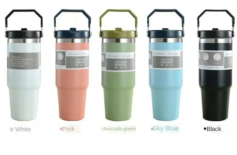 New 304 stainless steel double insulated portable car thermos cup outdoor portable water bottleml
New 304 stainless steel double insulated portable car thermos cup outdoor portable water bottleml