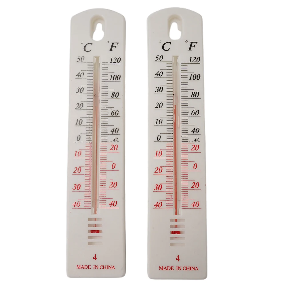 Brand New Wall Thermometer Temperature Mounted 195mm X 40mm X 6mm 2PCS Accurate Garden Greenhouse Indoor Outdoor Kerosene Filled
Brand New Wall Thermometer Temperature Mounted 195mm X 40mm X 6mm 2PCS Accurate Garden Greenhouse Indoor Outdoor Kerosene Filled