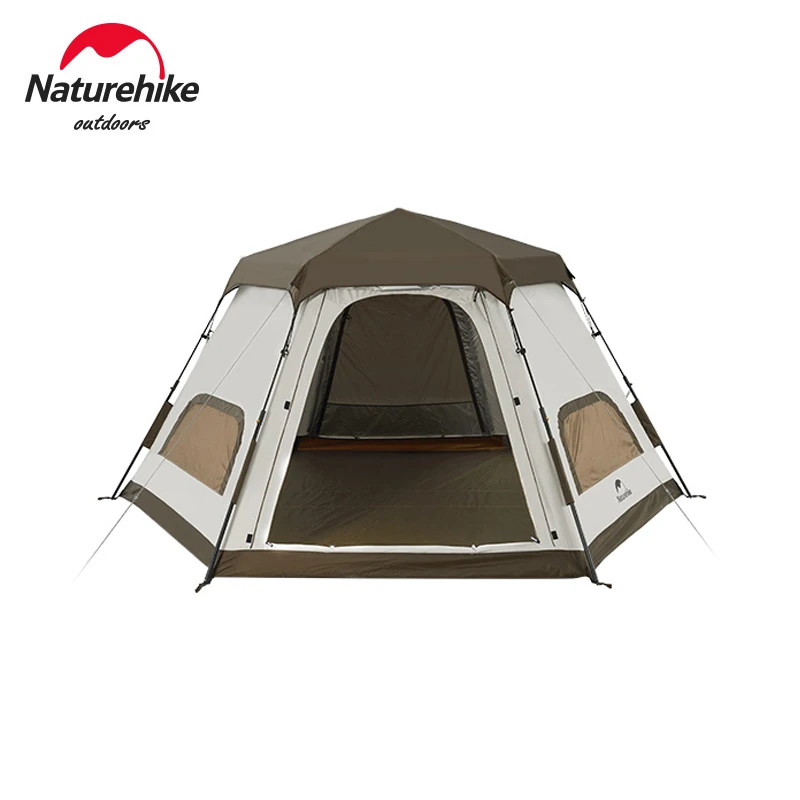 

Naturehike Outdoor Picnic Camping Tent Portable Folding Main Hall Canopy Hexagonal Tent Travel Thickened Sunscreen And Rainproof