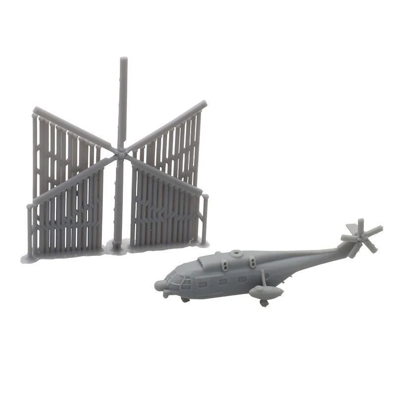 

5Sets 1/700 400 350 Scale Z-8 Aircraft Toys Resin Helicopter Aeroplane Mould with Opening Wing for DIY Airplane Model