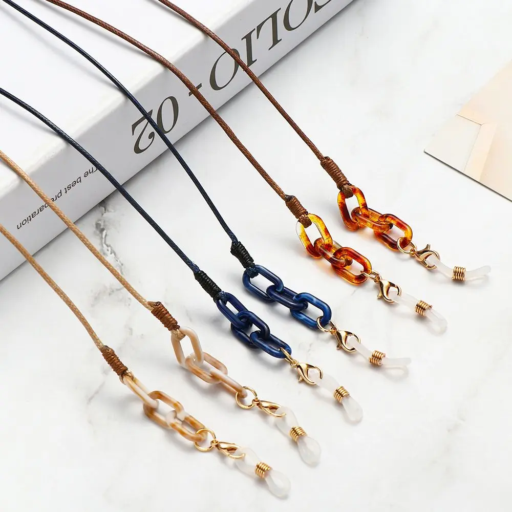 Acrylic Glasses Chains Leopard Sunglasses Lanyards Anti-lost Reading Glasses Cords Eyeglasses Strap Fashion Eyewear Accessories
Acrylic Glasses Chains Leopard Sunglasses Lanyards Anti-lost Reading Glasses Cords Eyeglasses Strap Fashion Eyewear Accessories