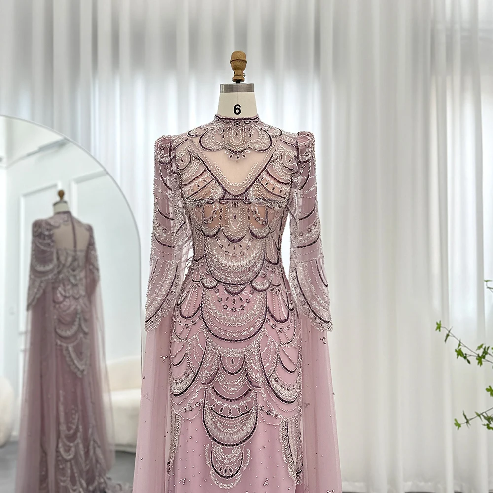 Green Luxury Dubai Mermaid Evening Dresses with Cape Sleeves Arabic Muslim Women Wedding Party Gowns Plus Size 2 Mallzona Sdb52f14bc0474eed9dac01353ae71eeag Green Luxury Dubai Mermaid Evening Dresses with Cape Sleeves Arabic Muslim Women Wedding Party Gowns Plus Size Mallzona