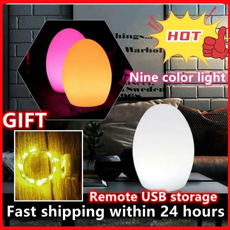 LED Night Lights USB Rechargeable Egg Shape RGB Pat Light Baby Feeding Sleeping Eye Protection Lamp Outdoor Bar Table Lamp
LED Night Lights USB Rechargeable Egg Shape RGB Pat Light Baby Feeding Sleeping Eye Protection Lamp Outdoor Bar Table Lamp