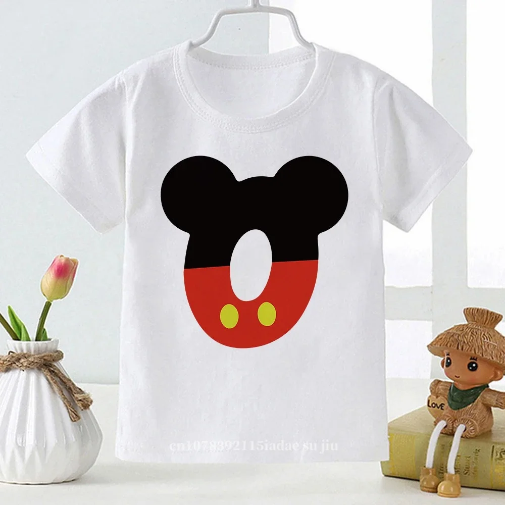 New Kids Boys Girls Mickey Mouse Birthday T-shirts Short Sleeved T Shirt Size 1 2 3 4 5 6 7 8 9 Year Children Party Clothing Tee
New Kids Boys Girls Mickey Mouse Birthday T-shirts Short Sleeved T Shirt Size 1 2 3 4 5 6 7 8 9 Year Children Party Clothing Tee