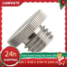 CAMVATE Standard Screw Connnector Adapter With 1/4"-20 Female To 5/8"-11 Male Threaded For Tripod Laser Level Adapter BOSCH New
CAMVATE Standard Screw Connnector Adapter With 1/4"-20 Female To 5/8"-11 Male Threaded For Tripod Laser Level Adapter BOSCH New