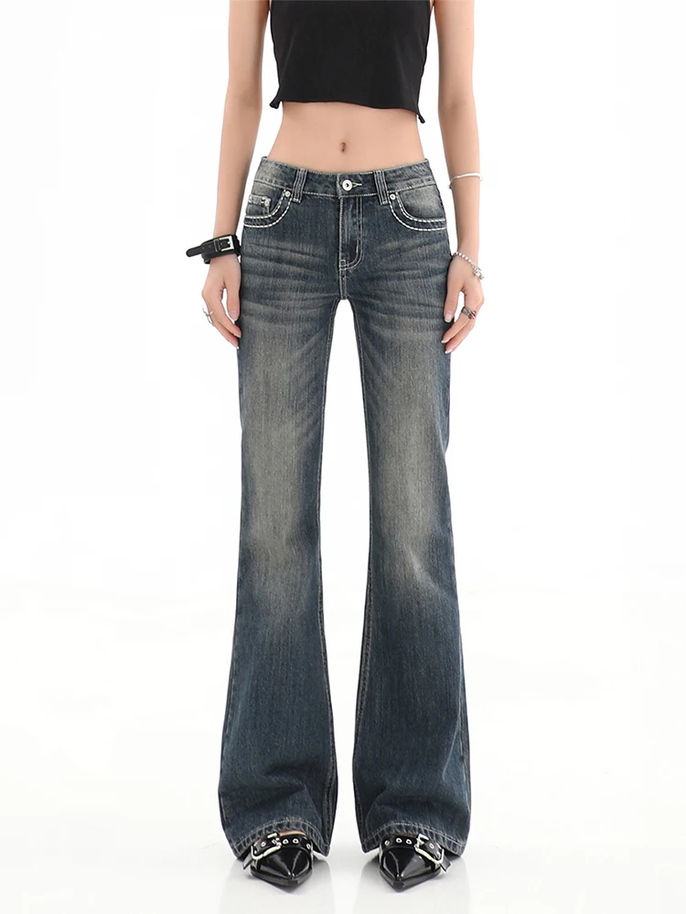 Women's Vintage Blue Jeans Harajuku Streetwear 2000s High Waist Denim Pants 90s Y2k Fashion Baggy Wide Leg Cowboy Trousers 2023
Women's Vintage Blue Jeans Harajuku Streetwear 2000s High Waist Denim Pants 90s Y2k Fashion Baggy Wide Leg Cowboy Trousers 2023