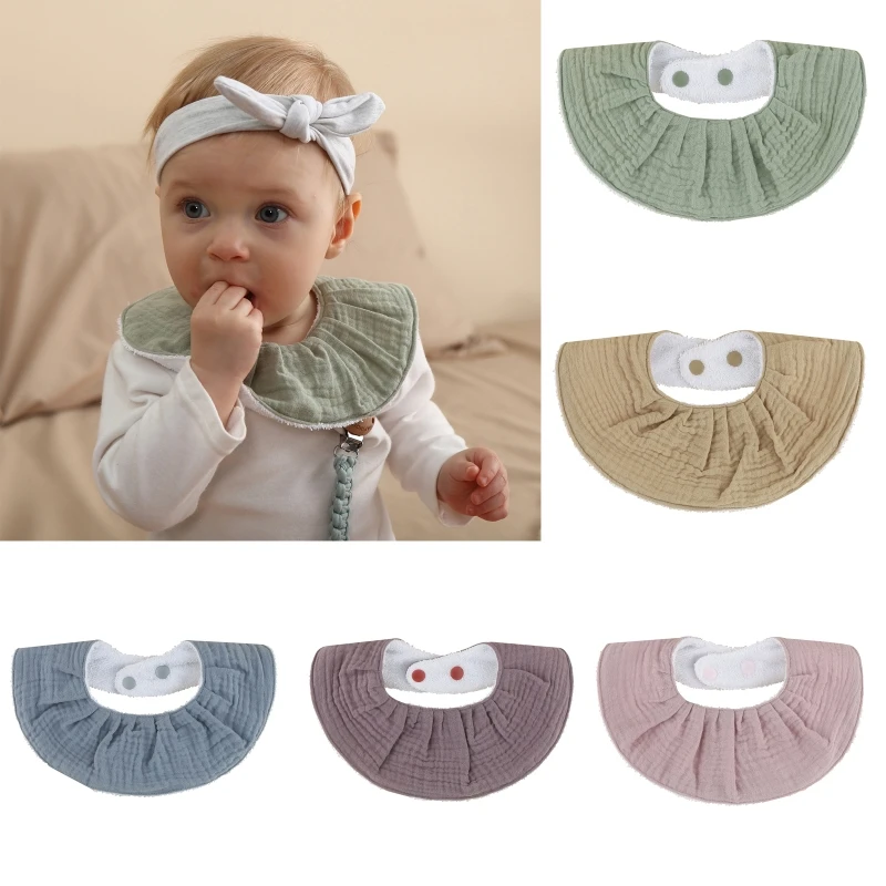 B2EB Solid Color Feeding Burp Cloth Adjustable Button Bibs Baby Bib Saliva Towel
B2EB Solid Color Feeding Burp Cloth Adjustable Button Bibs Baby Bib Saliva Towel