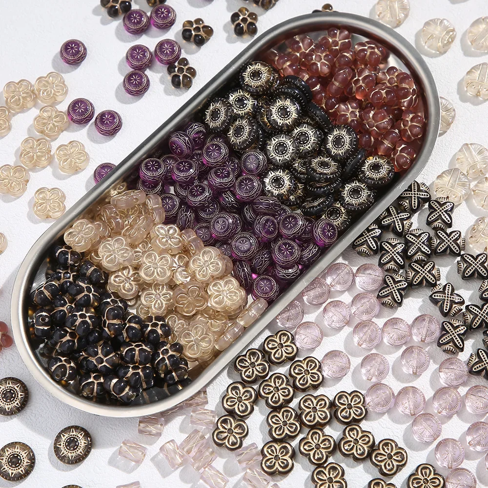 20pcs Baroque Flowing Acrylic Beads Imitating Czech Glass Loose Bead for Jewelry Making Diy Bracelet Necklace Accessory
20pcs Baroque Flowing Acrylic Beads Imitating Czech Glass Loose Bead for Jewelry Making Diy Bracelet Necklace Accessory