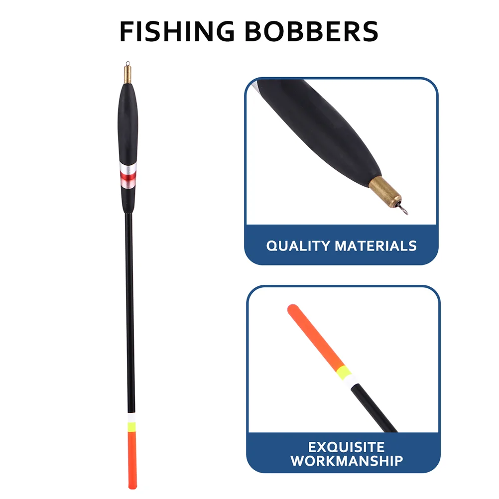 6pcs Fishing Floats Balsa Wood Floats Weighted Oval Cork Floats Bite Strike Indicator for Crappie Panfish
6pcs Fishing Floats Balsa Wood Floats Weighted Oval Cork Floats Bite Strike Indicator for Crappie Panfish