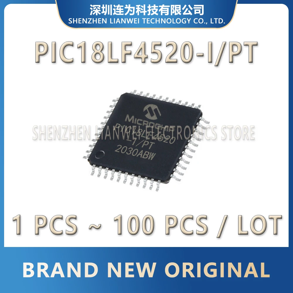 PIC18LF4520-I/PT PIC18LF4520-I PT PIC18LF4520-I PIC18LF4520 PIC18LF PIC18 PIC IC MCU Chip TQFP-44
PIC18LF4520-I/PT PIC18LF4520-I PT PIC18LF4520-I PIC18LF4520 PIC18LF PIC18 PIC IC MCU Chip TQFP-44