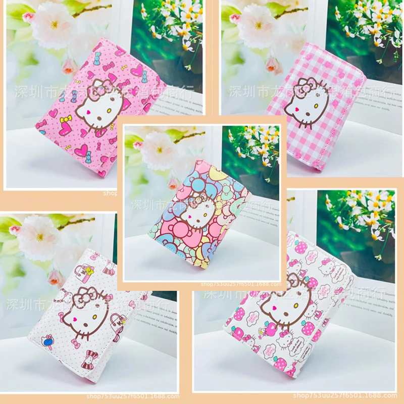 Sanrios Hello Kittys короткий кошелек с несколькими картами милый мультяшный компактный складной детский кошелек для мелочи милый маленький подарок для девочек
Sanrios Hello Kittys короткий кошелек с несколькими картами милый мультяшный компактный складной детский кошелек для мелочи милый маленький подарок для девочек