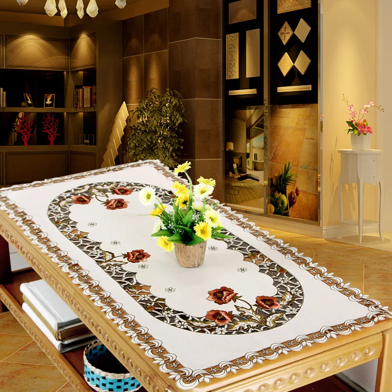 Rectangle Vintage Embroidered Lace Tablecloth Floral Table Cloth/Mat Decoration Table Cloth/Mat Decoration Kitchen Table Cover
Rectangle Vintage Embroidered Lace Tablecloth Floral Table Cloth/Mat Decoration Table Cloth/Mat Decoration Kitchen Table Cover