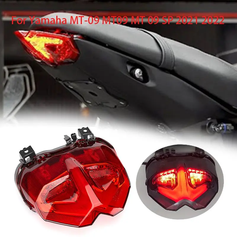 Motorcycle Modified Taillight Brake Turn Signal Integrated Tail Lights For Yamaha MT-09 MT09 MT 09 SP 2021 2022 Rear LED Lamp
Motorcycle Modified Taillight Brake Turn Signal Integrated Tail Lights For Yamaha MT-09 MT09 MT 09 SP 2021 2022 Rear LED Lamp