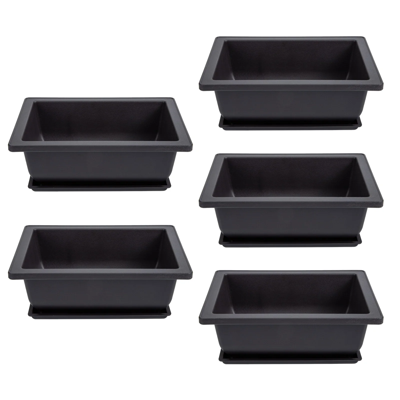 5 Sets Imitation Purple Sand Small Basin Flower Holder Household Plant Pot Planting Basins Indoor Pots with Tray Pp Garden
5 Sets Imitation Purple Sand Small Basin Flower Holder Household Plant Pot Planting Basins Indoor Pots with Tray Pp Garden