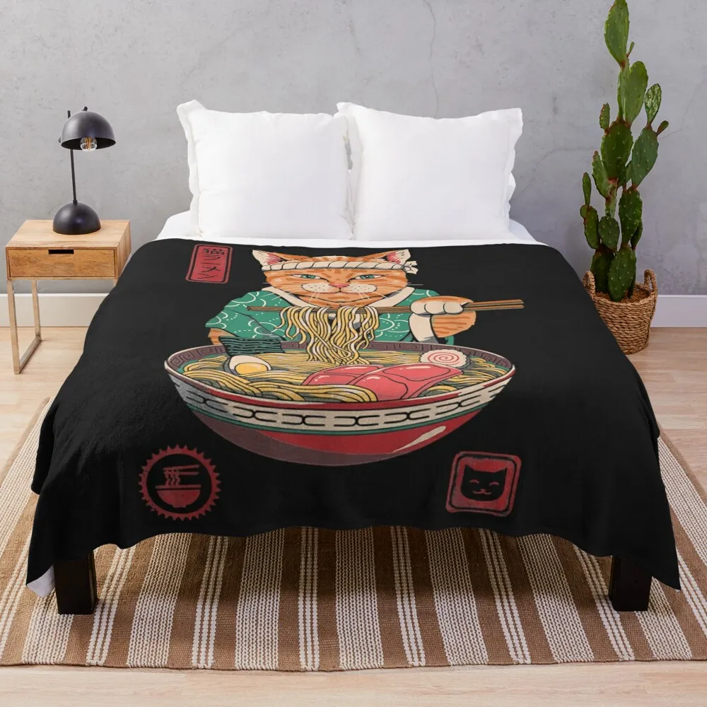 Neko Ramen Cat Kawaii Anime Noddle Japanese Food Throw Blanket For Sofa Thin For Baby Blankets For Bed Moving Blankets
Neko Ramen Cat Kawaii Anime Noddle Japanese Food Throw Blanket For Sofa Thin For Baby Blankets For Bed Moving Blankets