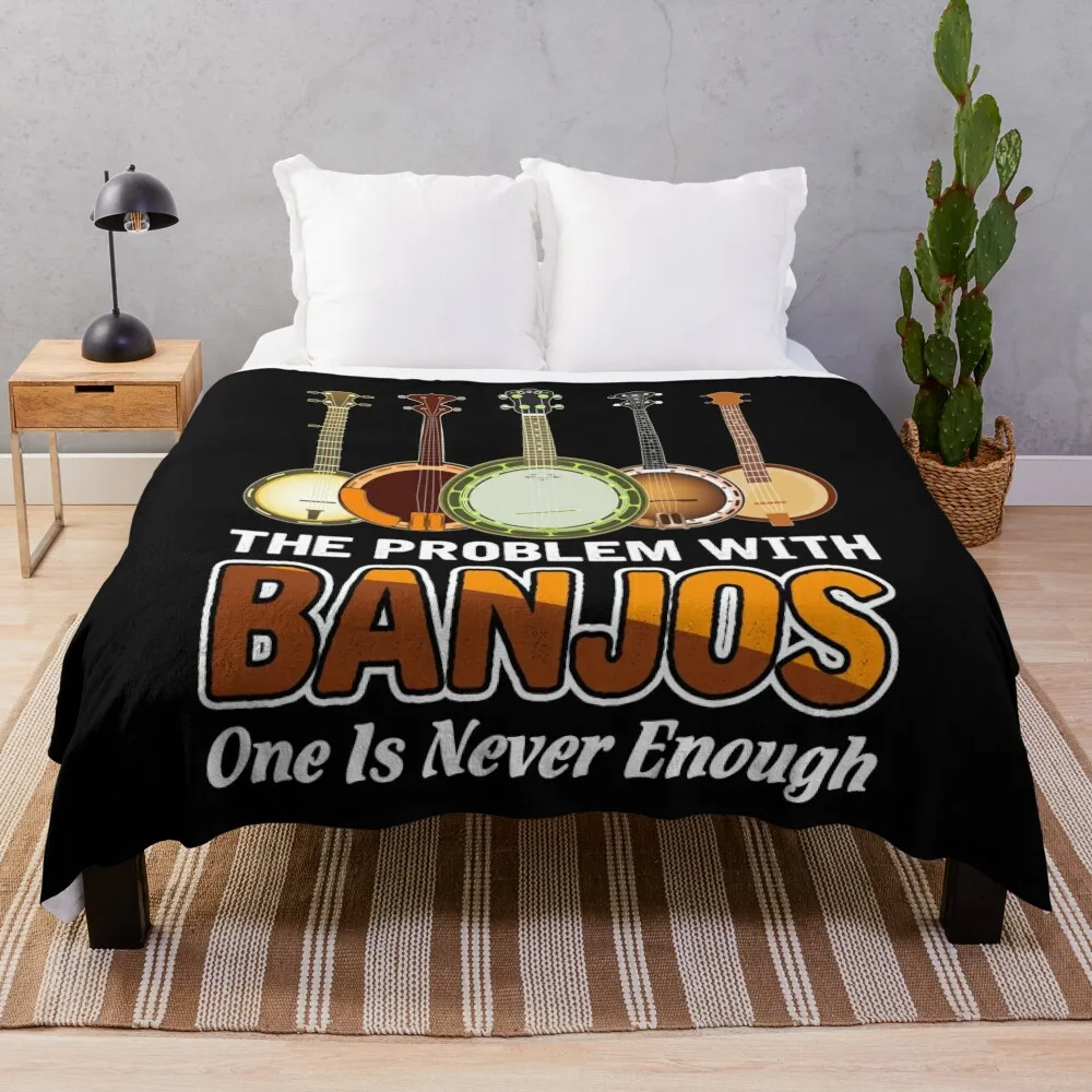 Funny Banjos Throw Blanket For Baby Luxury Designer Multi-Purpose Picnic Blankets
Funny Banjos Throw Blanket For Baby Luxury Designer Multi-Purpose Picnic Blankets