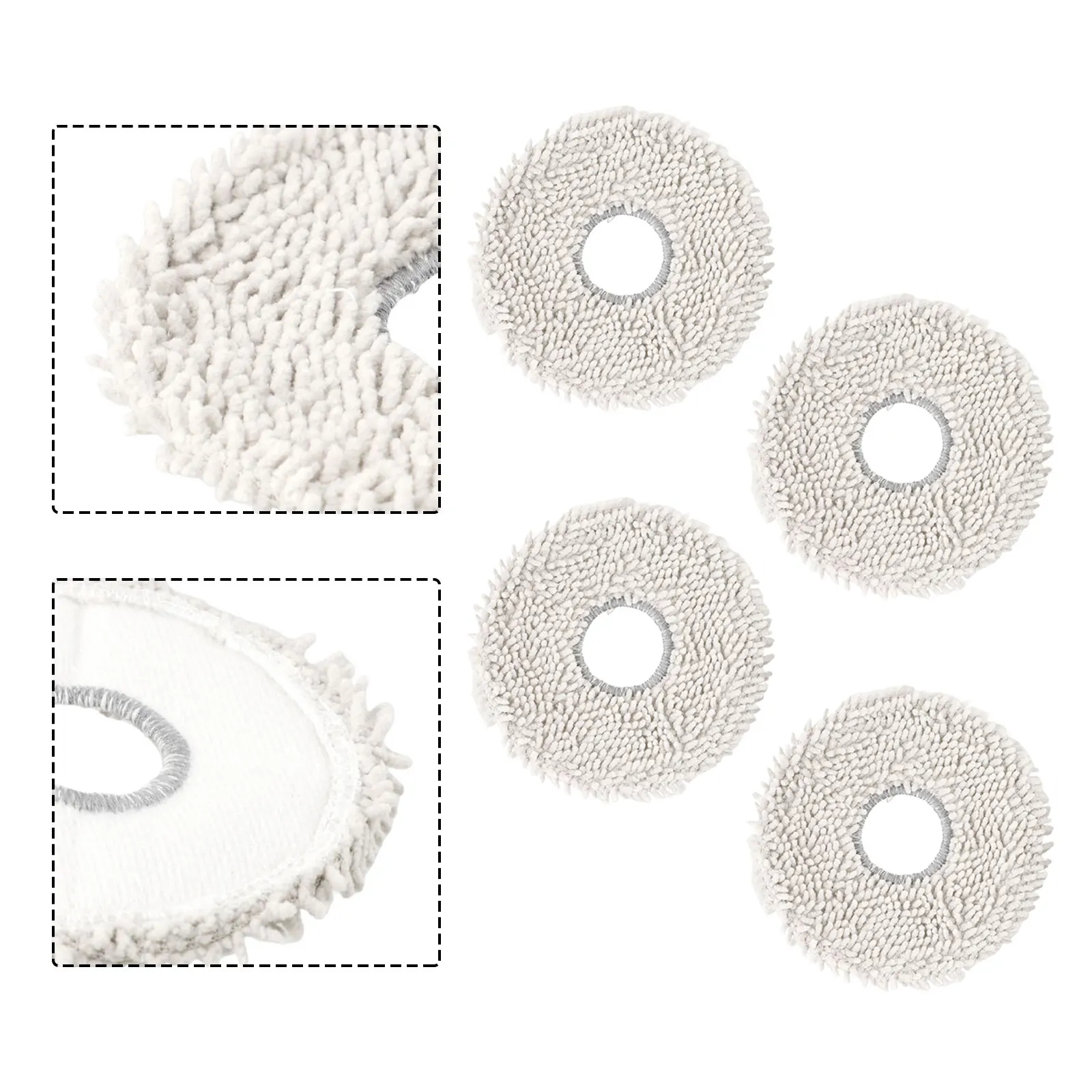 4 PACK/10 PACK Mop Cloths Set For Cecotec For Conga 11090 Spin Replacement Accessories Household Supplies Cleaning Vacuum Parts
4 PACK/10 PACK Mop Cloths Set For Cecotec For Conga 11090 Spin Replacement Accessories Household Supplies Cleaning Vacuum Parts