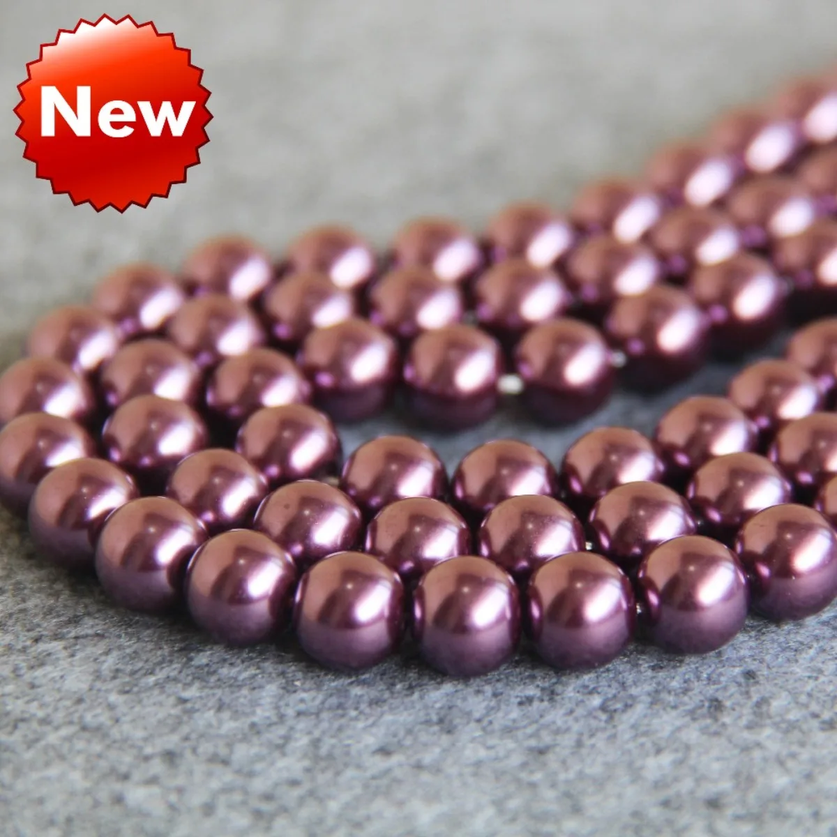 10mm round Purple Shell Pearl Beads SeaShell DIY Loose Beads Gifts For Women Girls Jewelry Making Design For Necklace&Bracelet
10mm round Purple Shell Pearl Beads SeaShell DIY Loose Beads Gifts For Women Girls Jewelry Making Design For Necklace&Bracelet