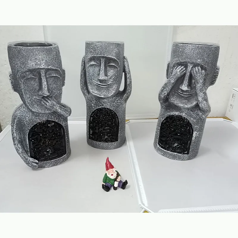 Easter Garden Resin Statues See Hear Speak Garden Ornaments Solar Home Outdoor Decoration Sculptures Home Decor Accessories
Easter Garden Resin Statues See Hear Speak Garden Ornaments Solar Home Outdoor Decoration Sculptures Home Decor Accessories