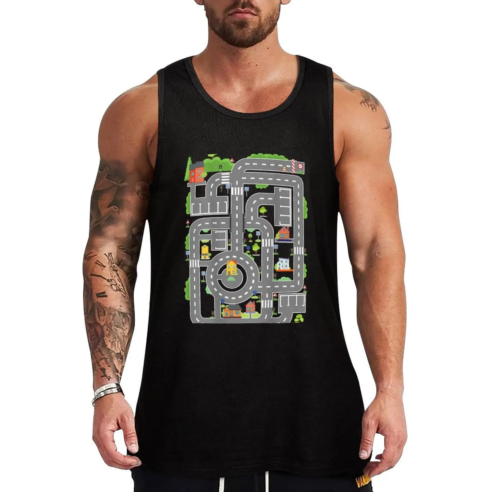 Play Cars On Dad's Back Play Mat Car Race Track Family Gift T-Shirt Tank Top vest for men t-shirts man
Play Cars On Dad's Back Play Mat Car Race Track Family Gift T-Shirt Tank Top vest for men t-shirts man