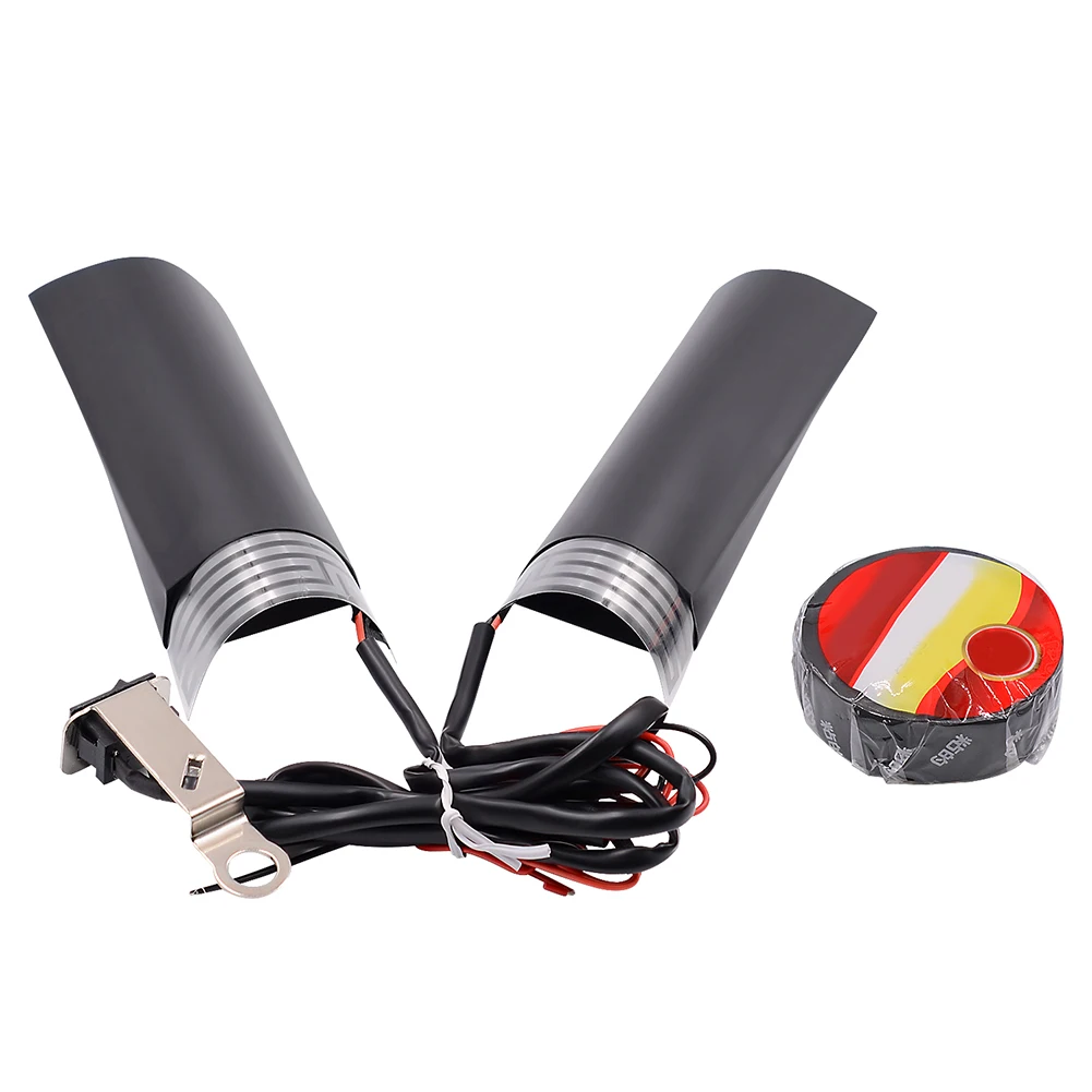 Quick and Easy Install Motorcycle Heated Hand Handlebar Kit Grips Pads Warmer 12V Universal Design Fast Heating Technology
Quick and Easy Install Motorcycle Heated Hand Handlebar Kit Grips Pads Warmer 12V Universal Design Fast Heating Technology