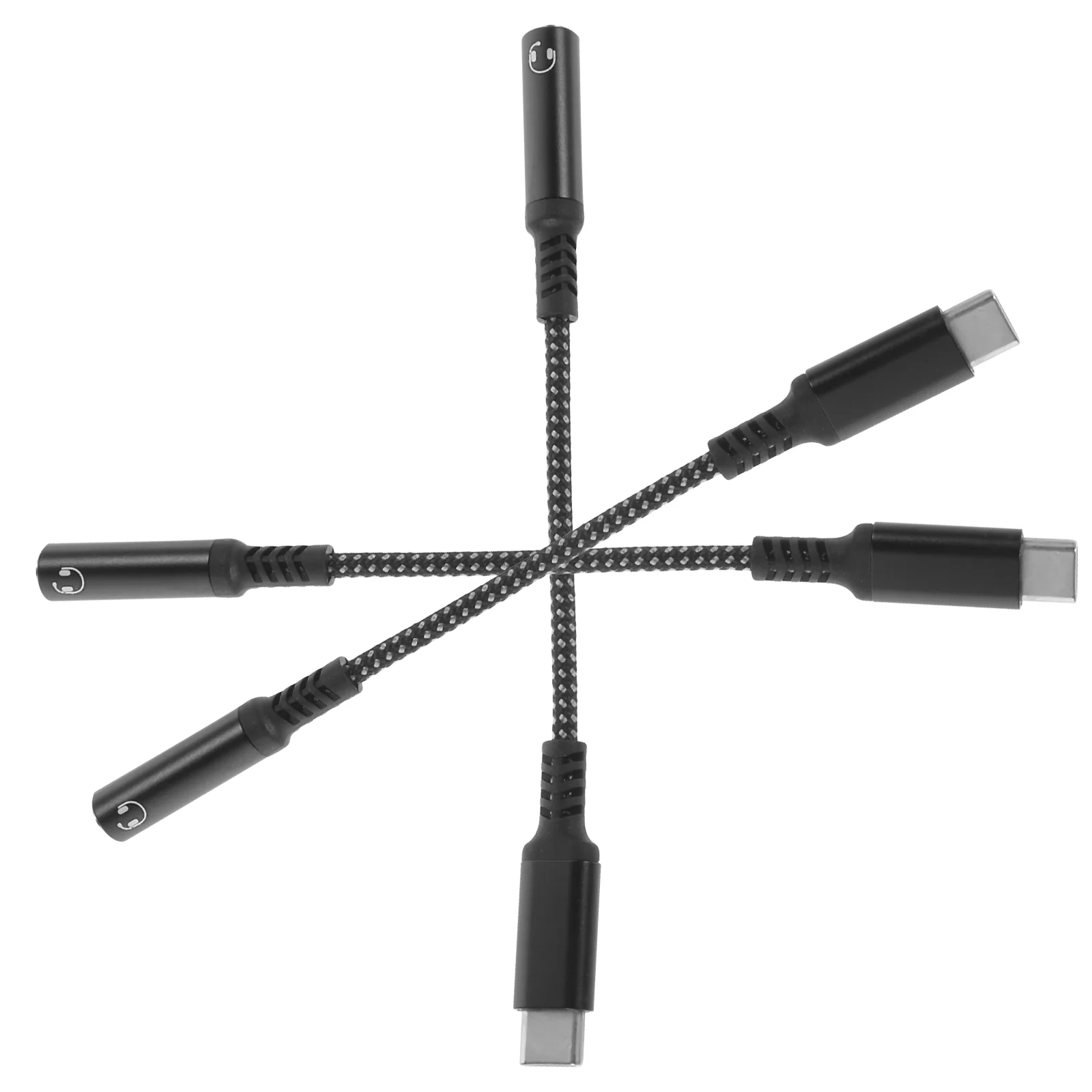 3pcs USB C To 35mm Audio Adapter USB Type C Headphone Adapter Headphone Adapter Cables
3pcs USB C To 35mm Audio Adapter USB Type C Headphone Adapter Headphone Adapter Cables