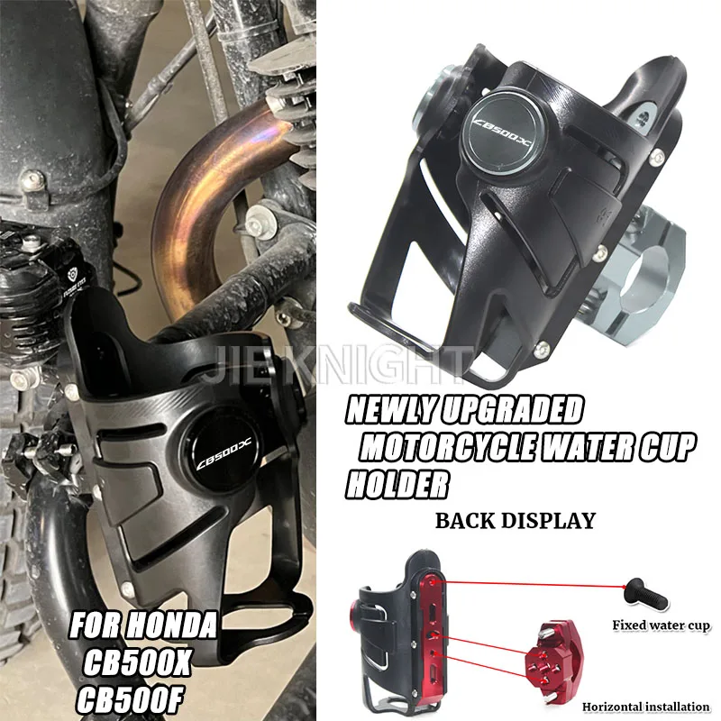 

For HONDA CB500X CB500F CB500 CB 500 X/F Water Cup Beverage Coffee Drink Bottle Holder Sdand Mount Motorcycle CNC Accessories