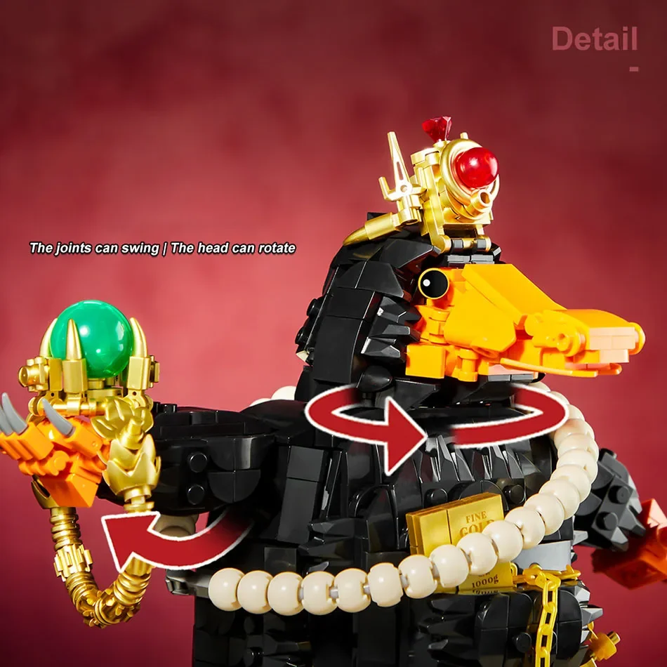 MOC Magic World 1148pcs Niffler Harry Model Building Blocks Set Magical Animal Niffler Figures Bricks Toys For Children Gifts MOC Magic World 1148pcs Niffler Harry Model Building Blocks Set Magical Animal Niffler Figures Bricks Toys For Children Gifts