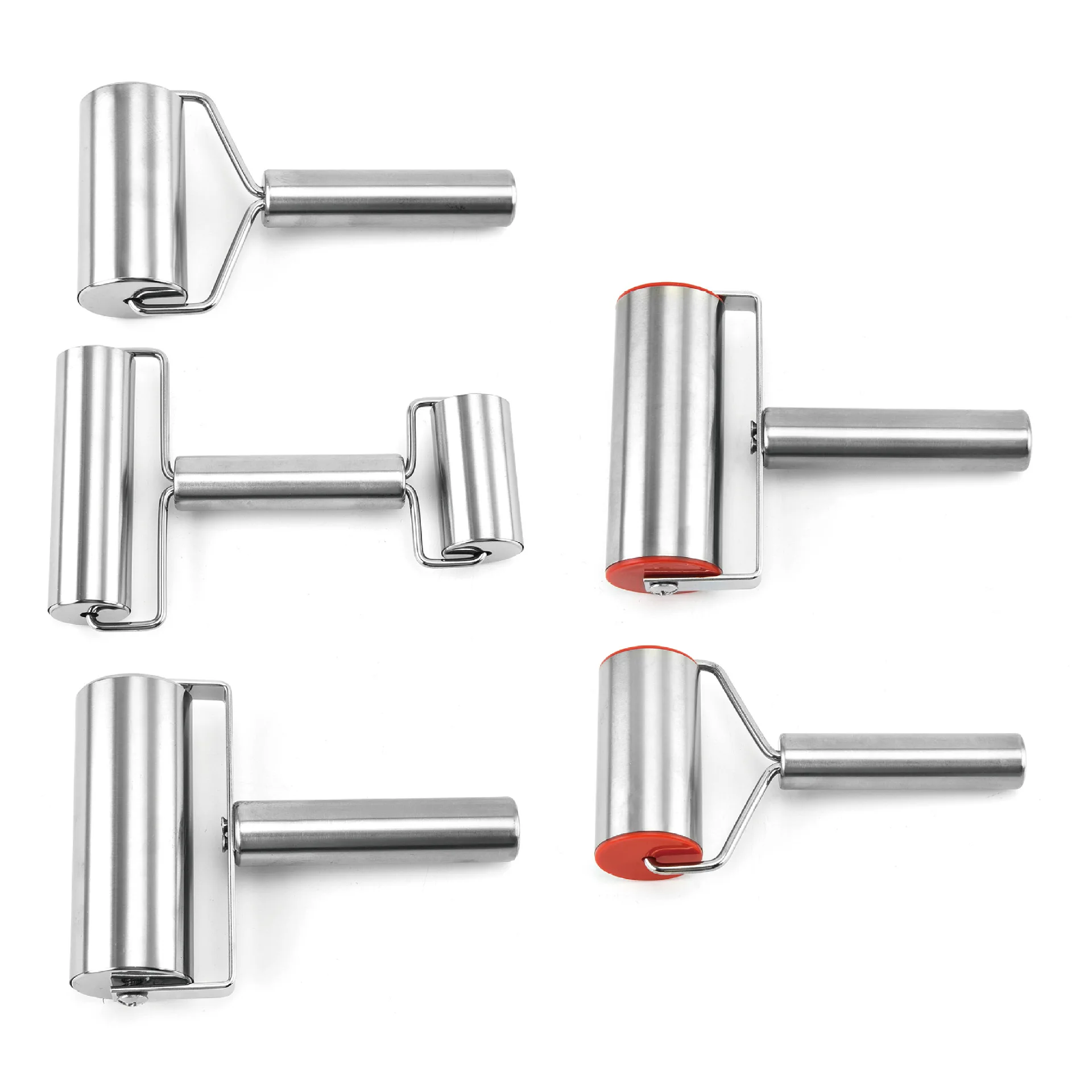 Stainless Steel Rolling Pin Pastry Pizza Fondant Bakers Roller Metal Kitchen Tool for Baking Dough Pizza Cookies Cooking Tool
Stainless Steel Rolling Pin Pastry Pizza Fondant Bakers Roller Metal Kitchen Tool for Baking Dough Pizza Cookies Cooking Tool