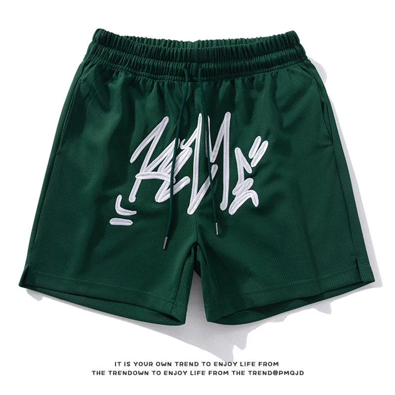 Summer Mesh Shorts Men Letter Fashion Basketball Shorts Embroidery Running Short Pants Jogger Sports Sweatpants Youth Male 2023
Summer Mesh Shorts Men Letter Fashion Basketball Shorts Embroidery Running Short Pants Jogger Sports Sweatpants Youth Male 2023
