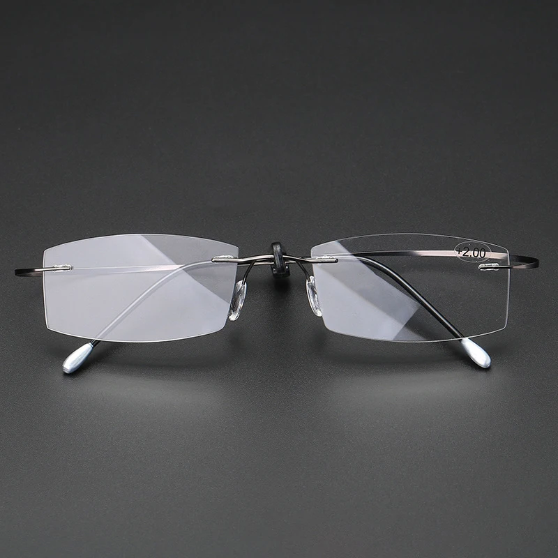 Men's Anti Blue Light Blocking Reading Glasses Cut Frameless Metal HD Lens Eyewear Women Prescription Presbyopic Glasses +400 55 Mallzona Sdb6b2770bcd242a5a8dfe37d098ed3ebu Men's Anti Blue Light Blocking Reading Glasses Cut Frameless Metal HD Lens Eyewear Women Prescription Presbyopic Glasses +400 Mallzona
