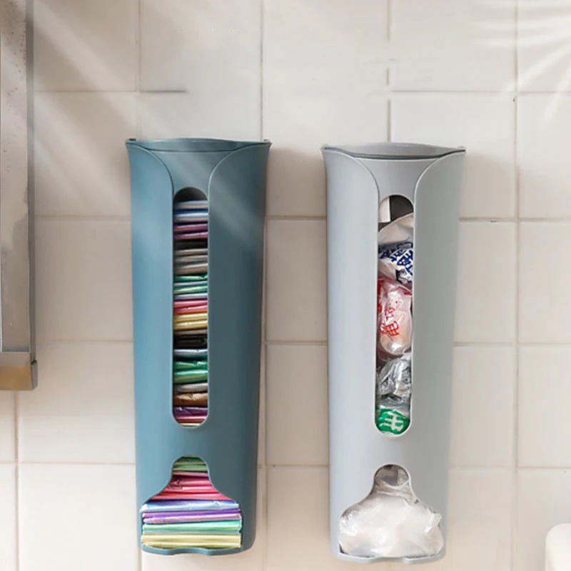 Kitchen Plastic Bag Holder Organizer Wall Hanging Garbage Bag Storage Box Removable Container Household Storage Box Accessory
Kitchen Plastic Bag Holder Organizer Wall Hanging Garbage Bag Storage Box Removable Container Household Storage Box Accessory