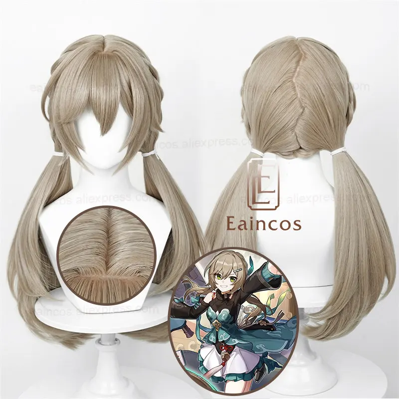 Game Honkai: Star Rail Qingque Cosplay Wig 65cm Long Light Linen Wigs Heat Resistant Synthetic Hair
Game Honkai: Star Rail Qingque Cosplay Wig 65cm Long Light Linen Wigs Heat Resistant Synthetic Hair