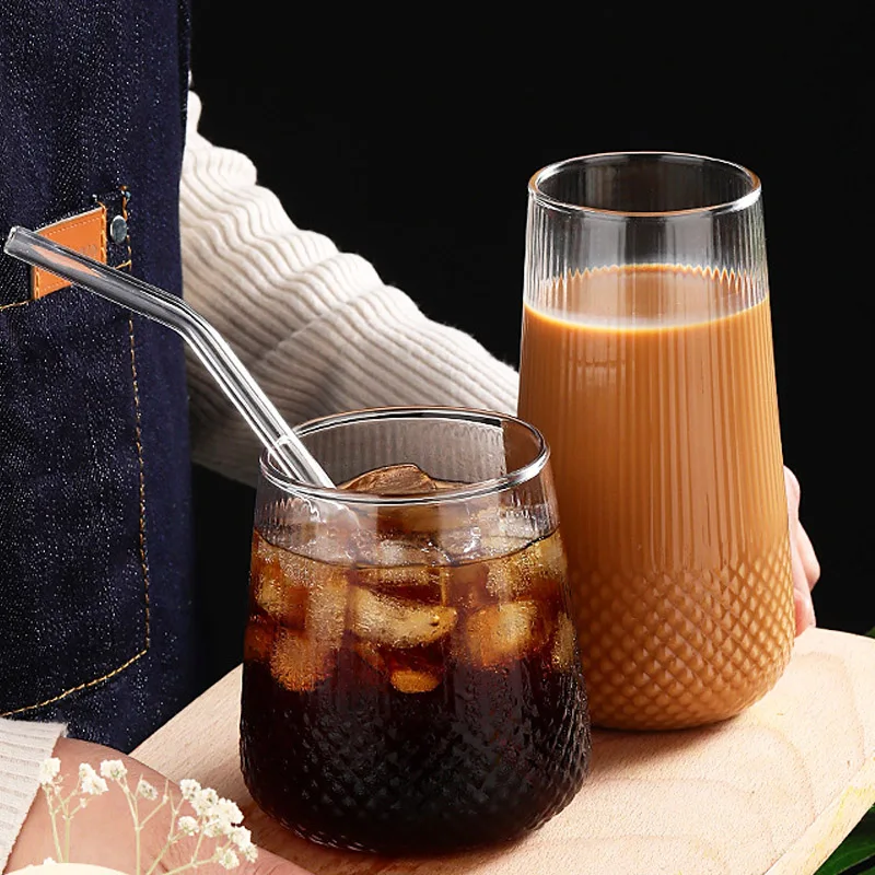 Creative vertical glass men's home INS Feng Shui cup women fresh and heat resistant juice coffee milk drop cup
Creative vertical glass men's home INS Feng Shui cup women fresh and heat resistant juice coffee milk drop cup