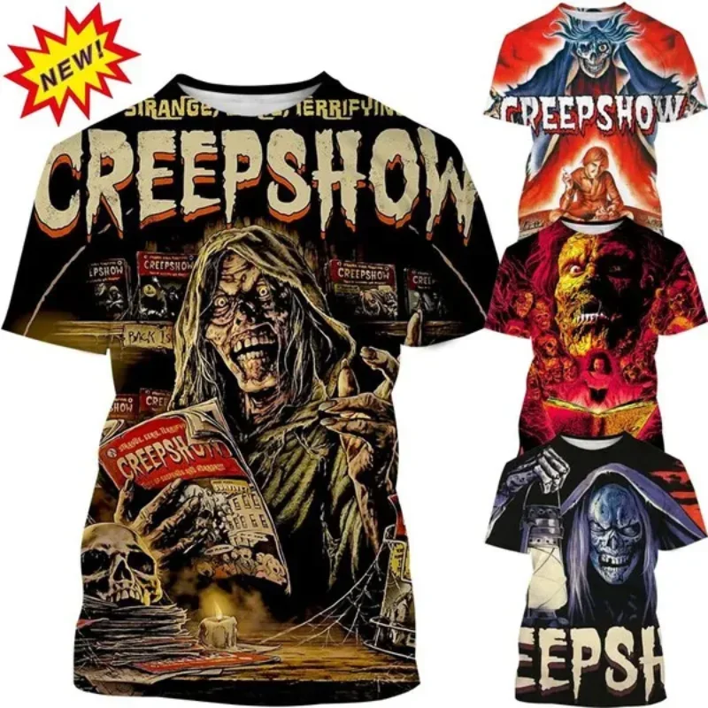 New Horror Movie Creepshow 3D Print T-shirt Fashion Personality Men Clothing Hip Hop Harajuku Street Unisex Oversized T Shirt
New Horror Movie Creepshow 3D Print T-shirt Fashion Personality Men Clothing Hip Hop Harajuku Street Unisex Oversized T Shirt