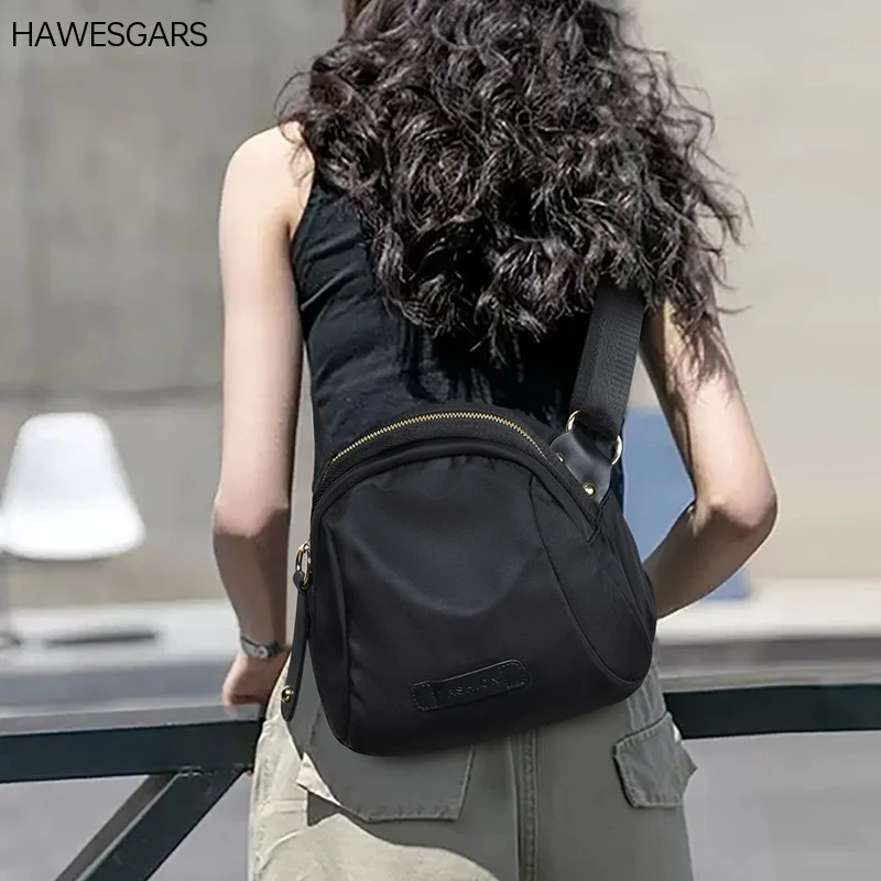 HAWESGARS New Tide Canvas Bag Female Bag Summer Fashion All-match Single Shoulder Crossbody Bag Burst Oxford Cloth Chest Bag
HAWESGARS New Tide Canvas Bag Female Bag Summer Fashion All-match Single Shoulder Crossbody Bag Burst Oxford Cloth Chest Bag