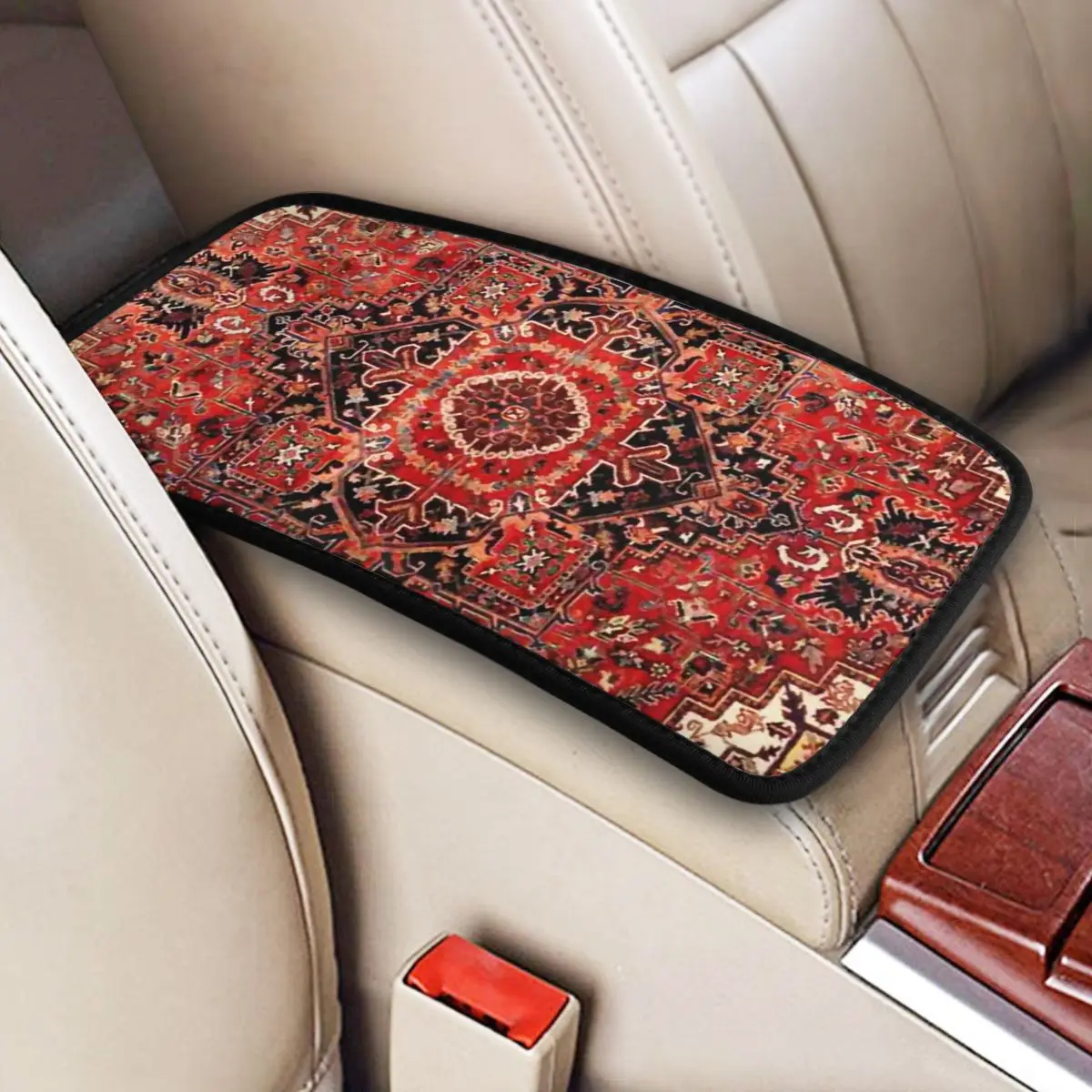 Center Console Cover Pad Heriz Antique Vintage Boho Persian Car Armrest Cover Mat Mandala Boho Bohemian Pattern Storage Box Pad
Center Console Cover Pad Heriz Antique Vintage Boho Persian Car Armrest Cover Mat Mandala Boho Bohemian Pattern Storage Box Pad