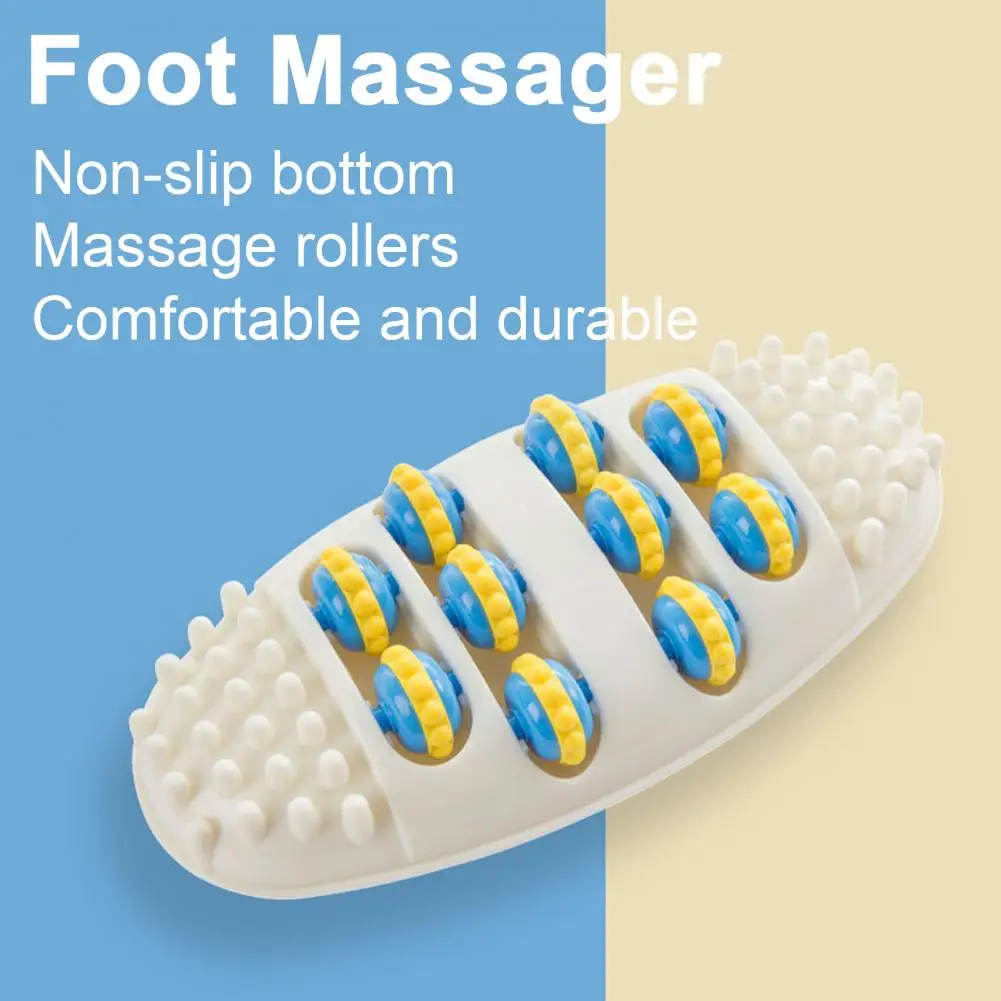 Foot Massage Roller 4-Row Oval Roller Pain Relief Reflexology Massage Device Foot Massage Tool For Relieve Plantar Fasciitis
Foot Massage Roller 4-Row Oval Roller Pain Relief Reflexology Massage Device Foot Massage Tool For Relieve Plantar Fasciitis