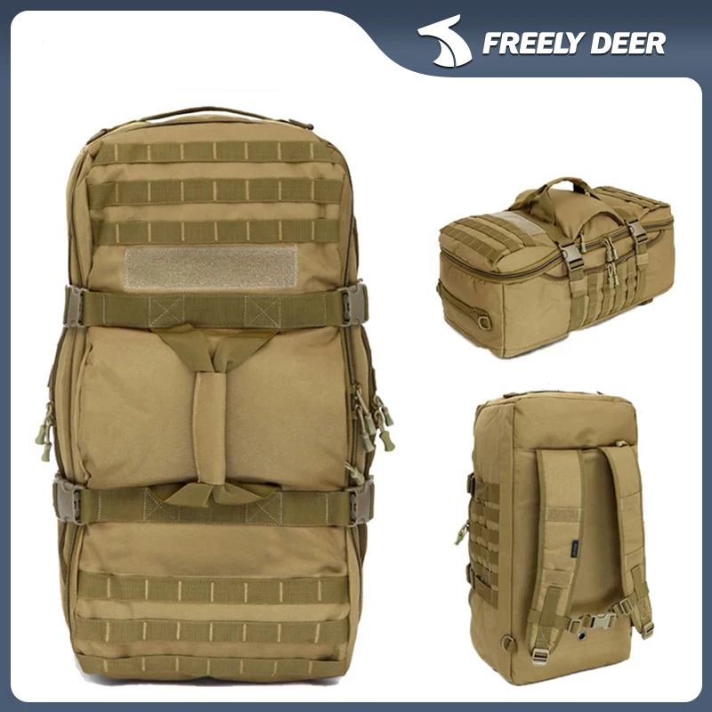 60L Outdoor Tactical Army Men Backpack Large Sports Travel Bag Waterproof Camping Hiking Hunting Rucksack Bag Sport Shoulder Bag
60L Outdoor Tactical Army Men Backpack Large Sports Travel Bag Waterproof Camping Hiking Hunting Rucksack Bag Sport Shoulder Bag