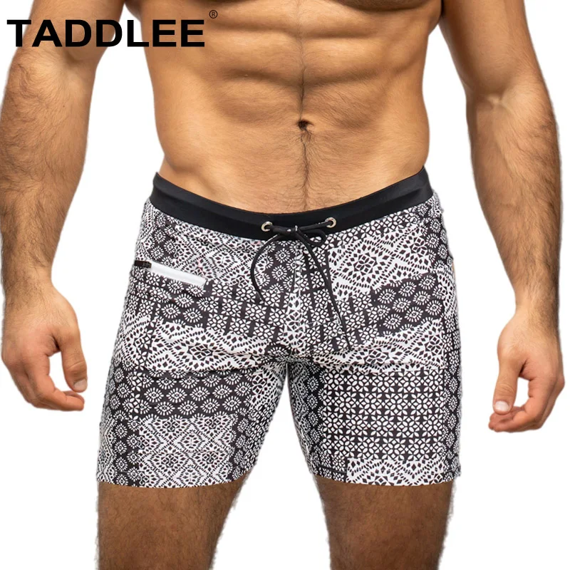 

Taddlee Men's Swimwear Swimming Bikini Boxer Brief Trunks Square Cut Swimsuits