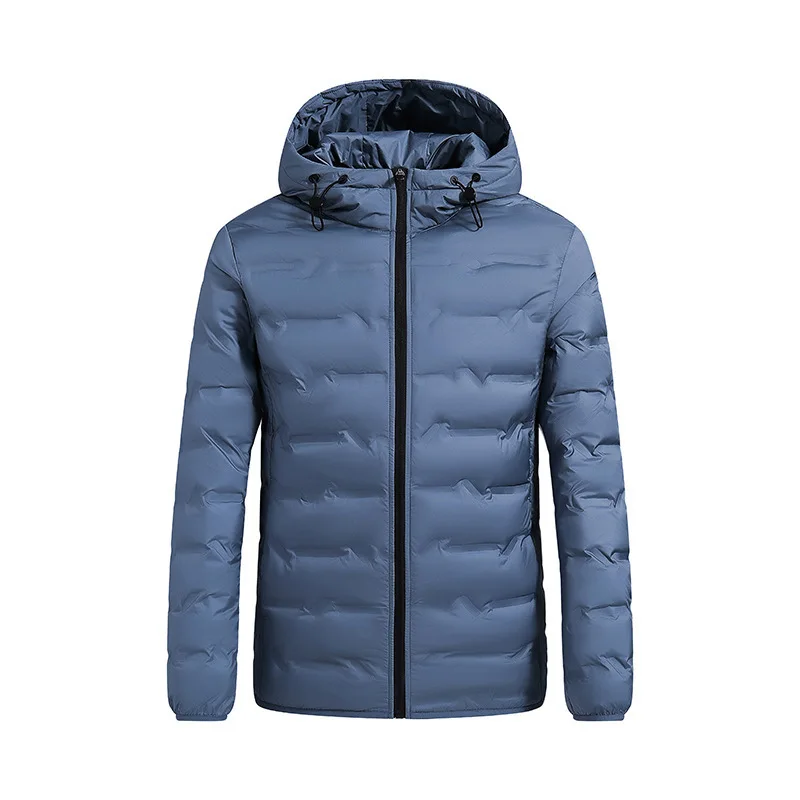 

Men's White Duck Down Jacket Warm Thick Windproof Puffer Jacket Winter New Men Hooded Waterproof High Quality Thermal Parka Male
